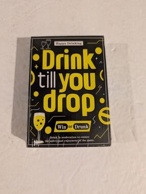 Drink Till You Drop Card Game 150 Cards New Sealed